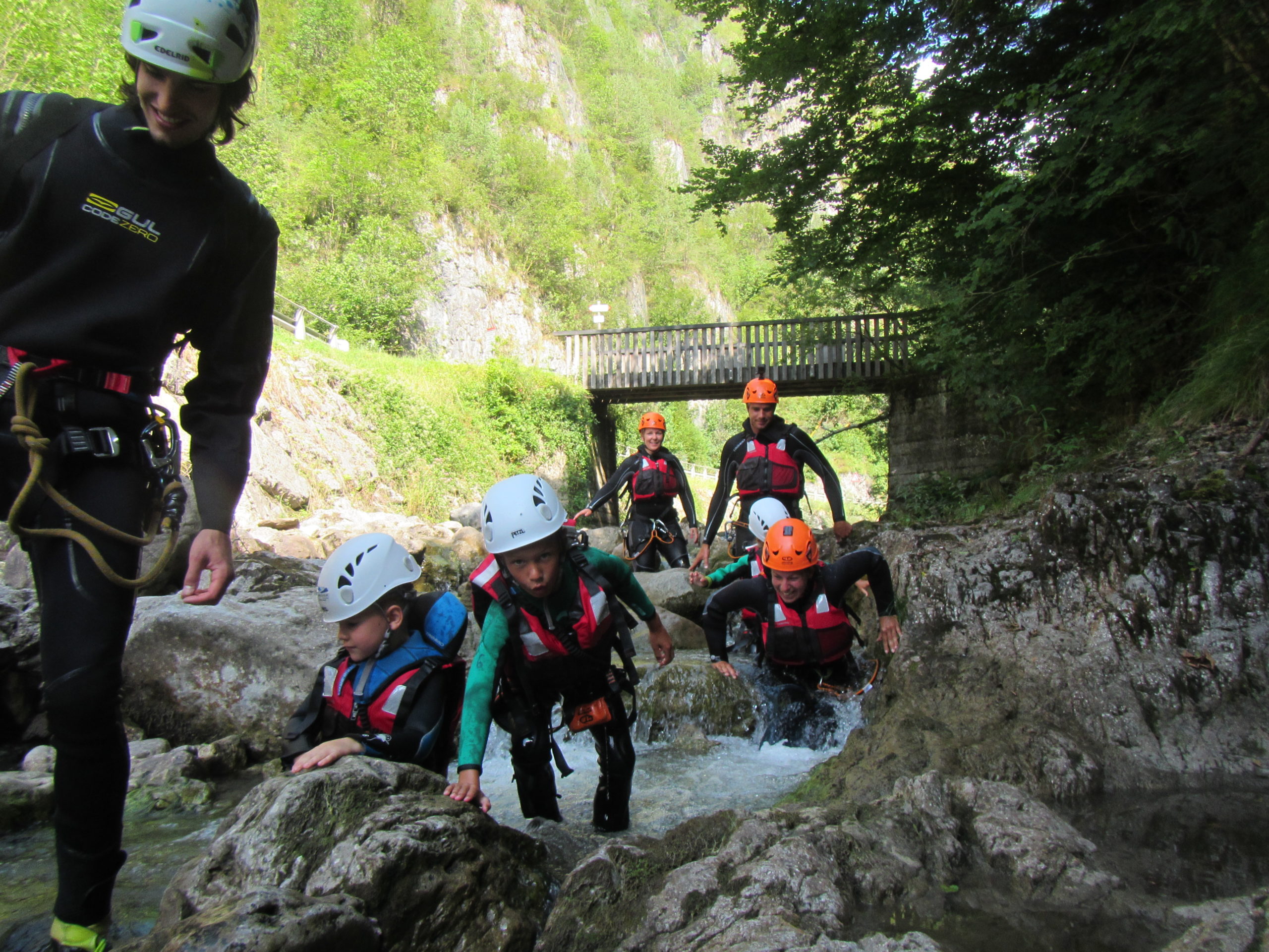 Jungle Canyoning Trentino Easy route