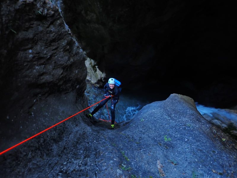 Torrente Palvico Percorso Canyoning Trentino facile