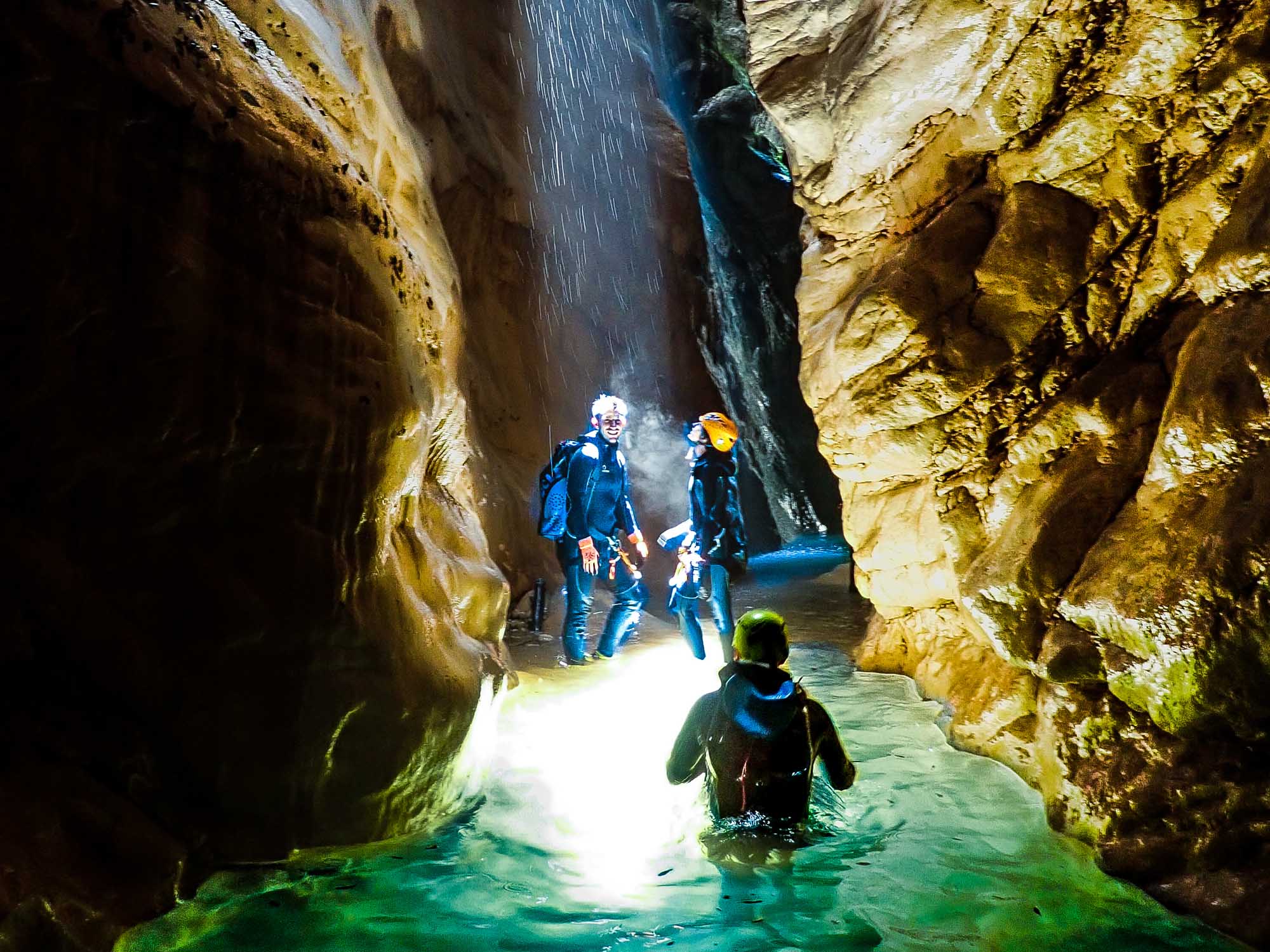 Torrente Tignale Percorso Canyoning Trentino