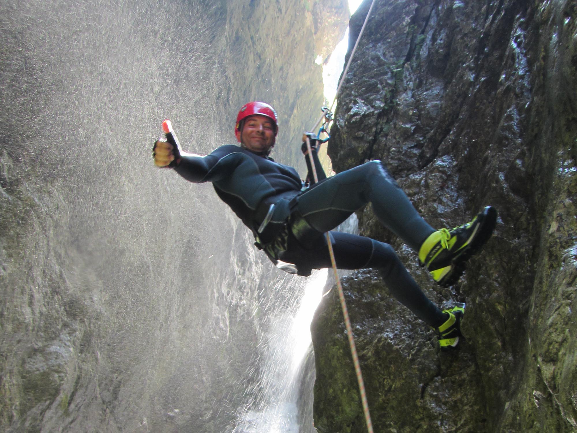 Torrente Tignale Percorso Canyoning Trentino